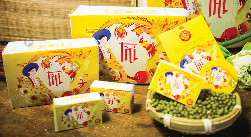 Tại sao bánh đậu xanh cần bao bì hộp giấy chuyên nghiệp?