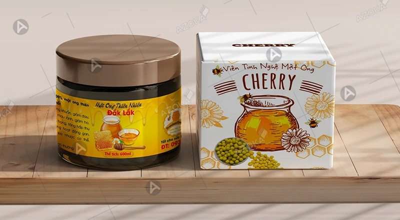 Những thông tin cần in ấn trên hộp giấy đựng mật ong?