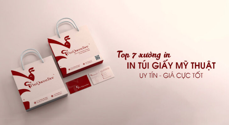 Top 7 xưởng in túi giấy mỹ thuật tại Hà Nội uy tín giá tốt
