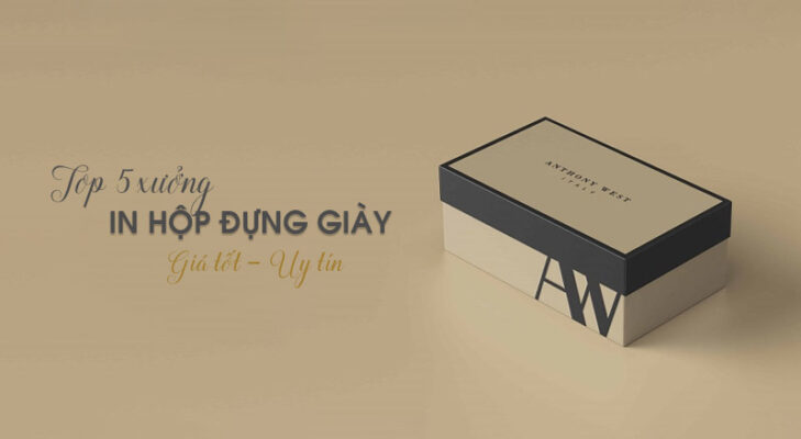 Top 5 xưởng in hộp đựng giày dép tại Hà Nội