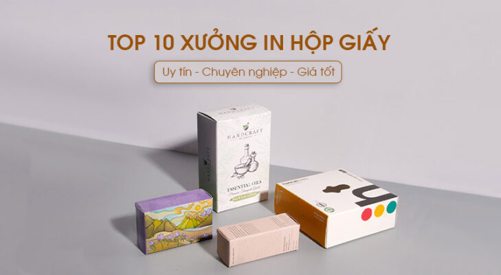 Top 10 xưởng in hộp giấy uy tín, giá tốt nhất tại Hà Nội