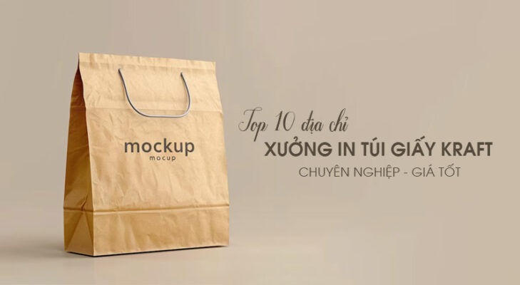 Top 10 xưởng in túi giấy kraft tại Hà Nội uy tín nhất