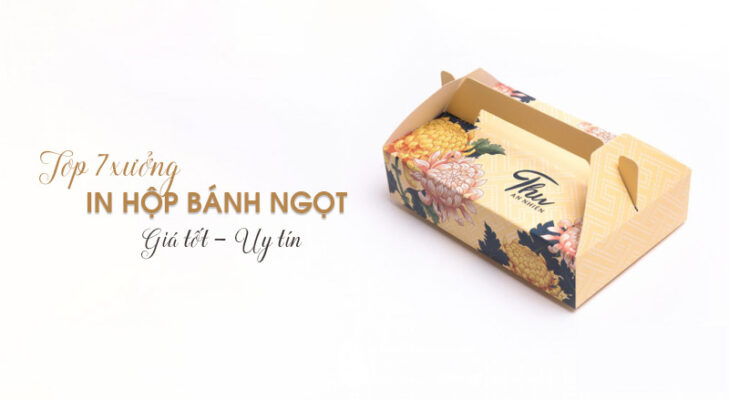 Top 5 xưởng in hộp giấy đựng bánh ngọt tại Hà Nội