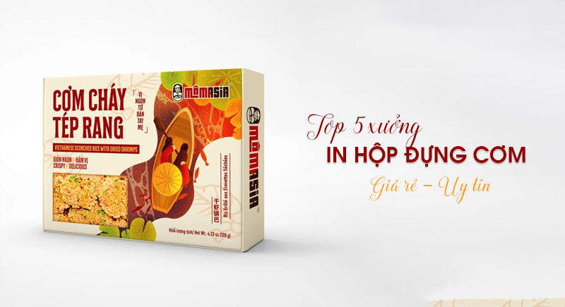 Top 5 xưởng in hộp giấy đựng cơm tại Hà Nội