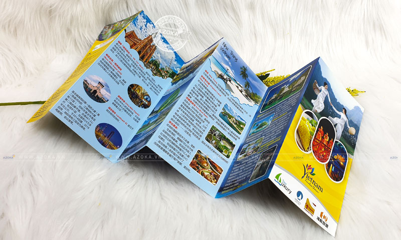 In tờ gấp giá rẻ tại Hà Nội