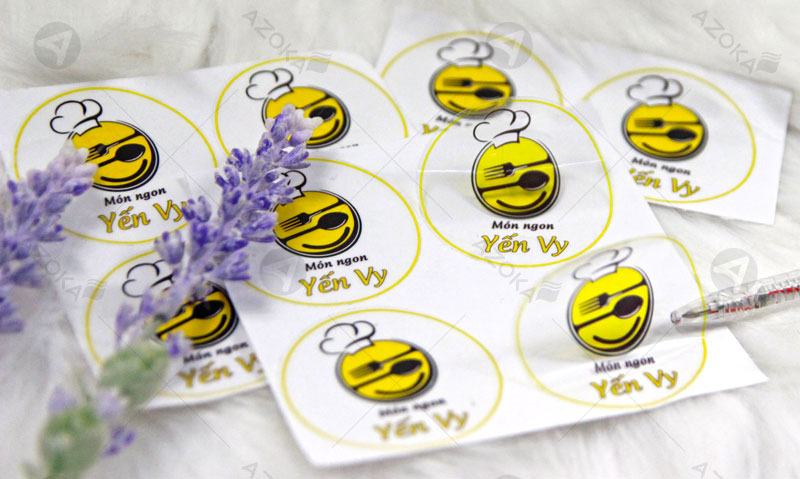 Có nhiều mẫu mã sticker dán trong suốt, in khổ lớn giá rẻ tại Hà Nội