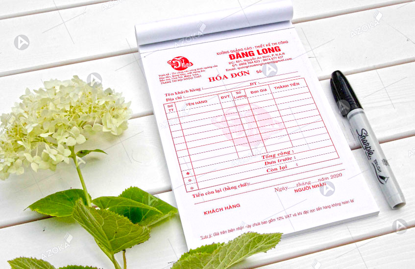 Mẫu hóa đơn bán lẻ cho doang nghiệp