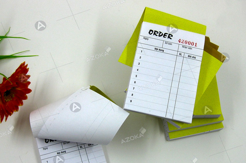 In order quán ăn, khách sạn giá rẻ uy tín tại Hà Nội