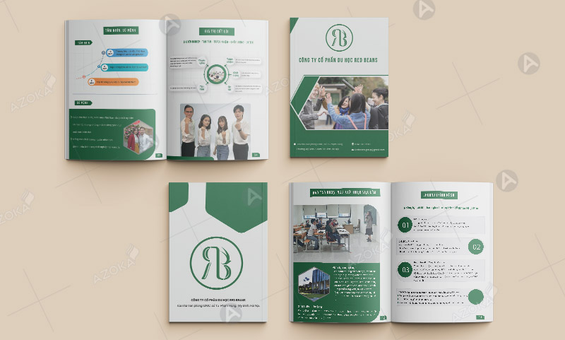 Mẫu profile catalogue theo kích thước giấy A4