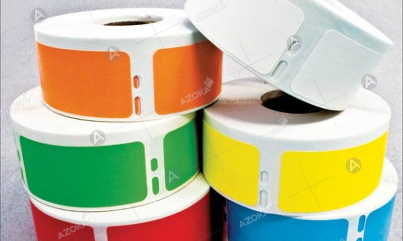 Mẫu giấy decal nhiều màu
