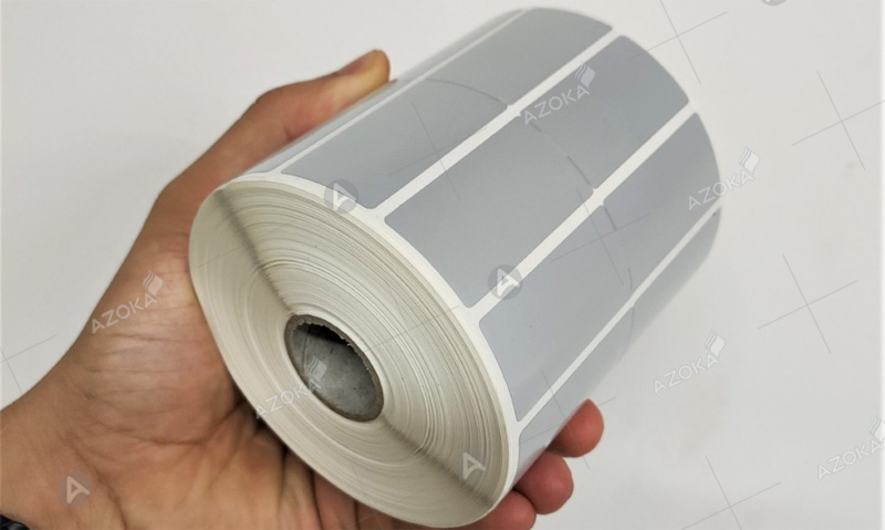Mẫu giấy decal xi bạc