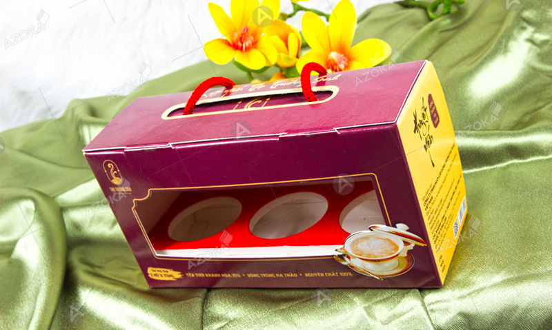 Mẫu hộp carton sóng đựng yến