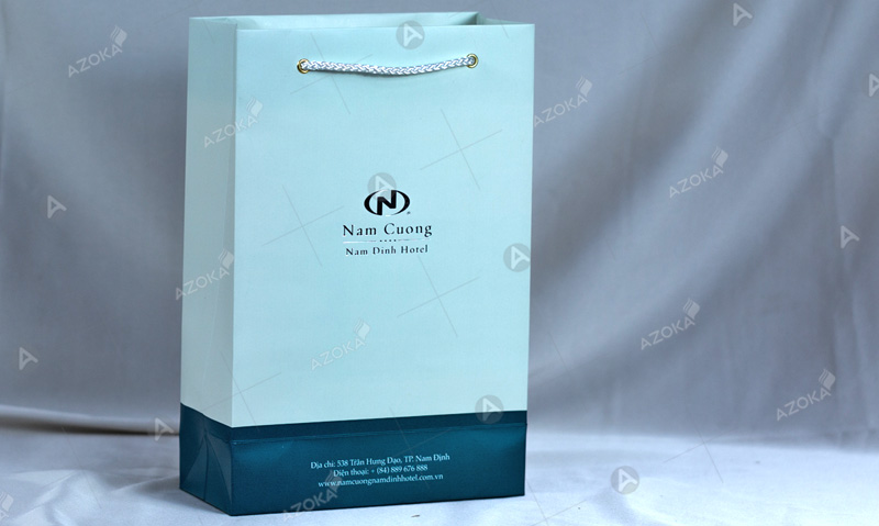 Mẫu túi giấy đựng quà Nam Cường hotels