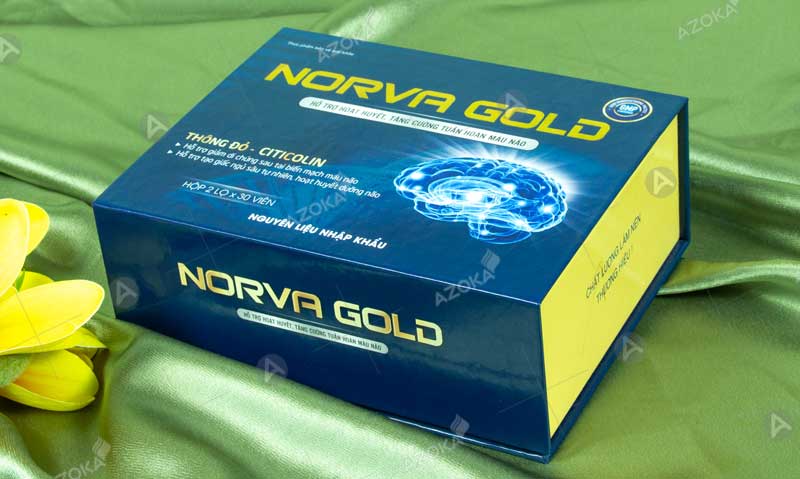 Mẫu hộp cứng đựng thực phẩm Norva Gold