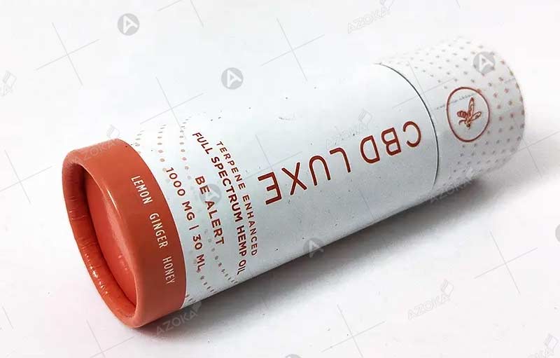 Mẫu bao bì vỏ hộp hình trụ tròn bằng giấy đẹp ấn tượng