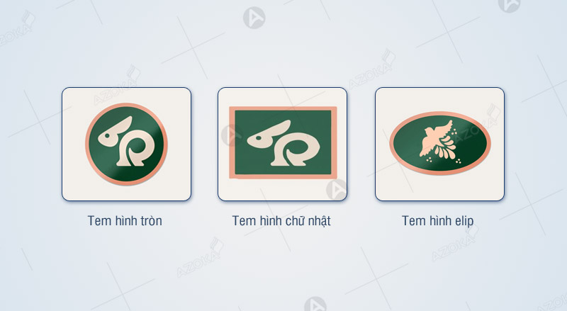 Kích thước chuẩn và thông dụng của logo sticker