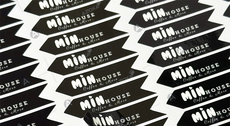 Mẫu sticker hình chữ nhật