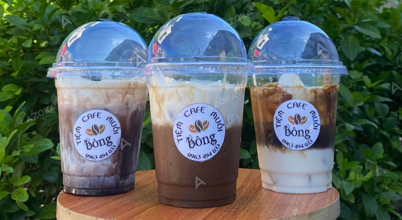 Lợi ích của việc sử dụng sticker dán lên ly cà phê