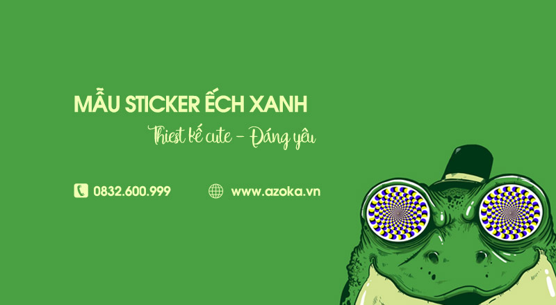 Top 22+ mẫu sticker ếch xanh cute không thể bỏ qua 