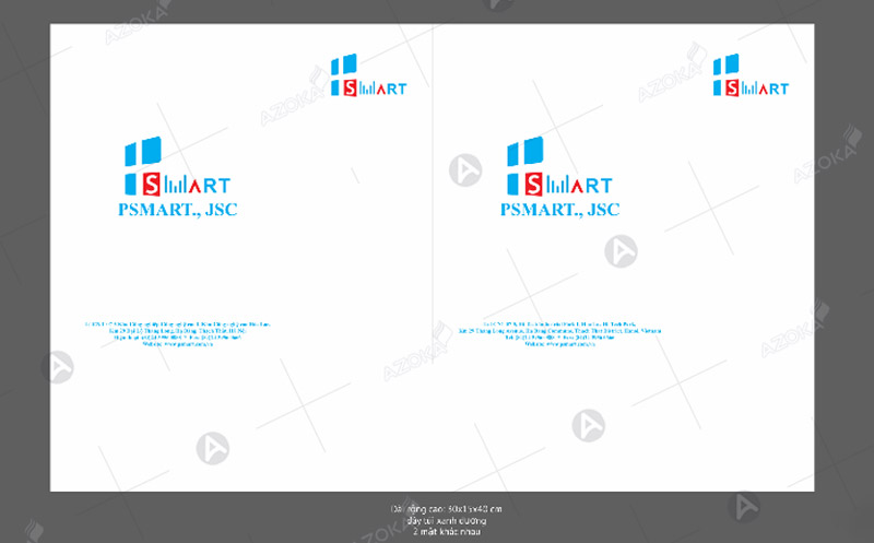 Mẫu túi giấy Công ty năng lượng Thông minh PSMART., JSC