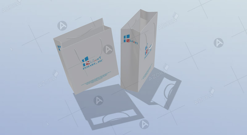 Mẫu túi giấy Công ty năng lượng Thông minh PSMART., JSC