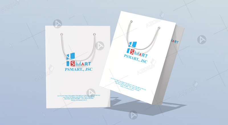 Mẫu túi giấy Công ty năng lượng Thông minh PSMART., JSC